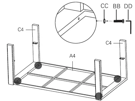 atleisure FRN-310390 Catalina 8PC Cushioned Seating Set fig 19