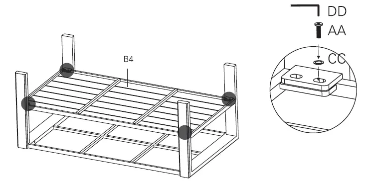 atleisure FRN-310390 Catalina 8PC Cushioned Seating Set fig 20
