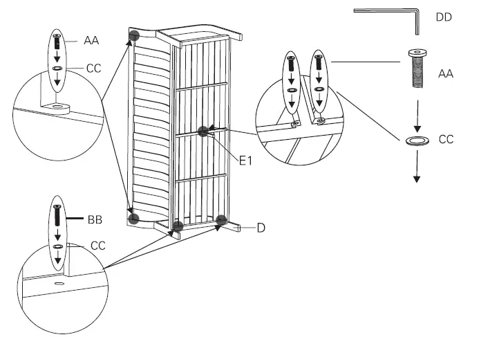 atleisure FRN-310390 Catalina 8PC Cushioned Seating Set fig 5