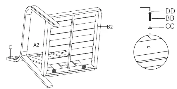 atleisure FRN-310390 Catalina 8PC Cushioned Seating Set fig 9