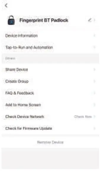 tuya L3 Bluetooth Fingerprint Padlock-14