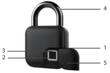 tuya L3 Bluetooth Fingerprint Padlock-15
