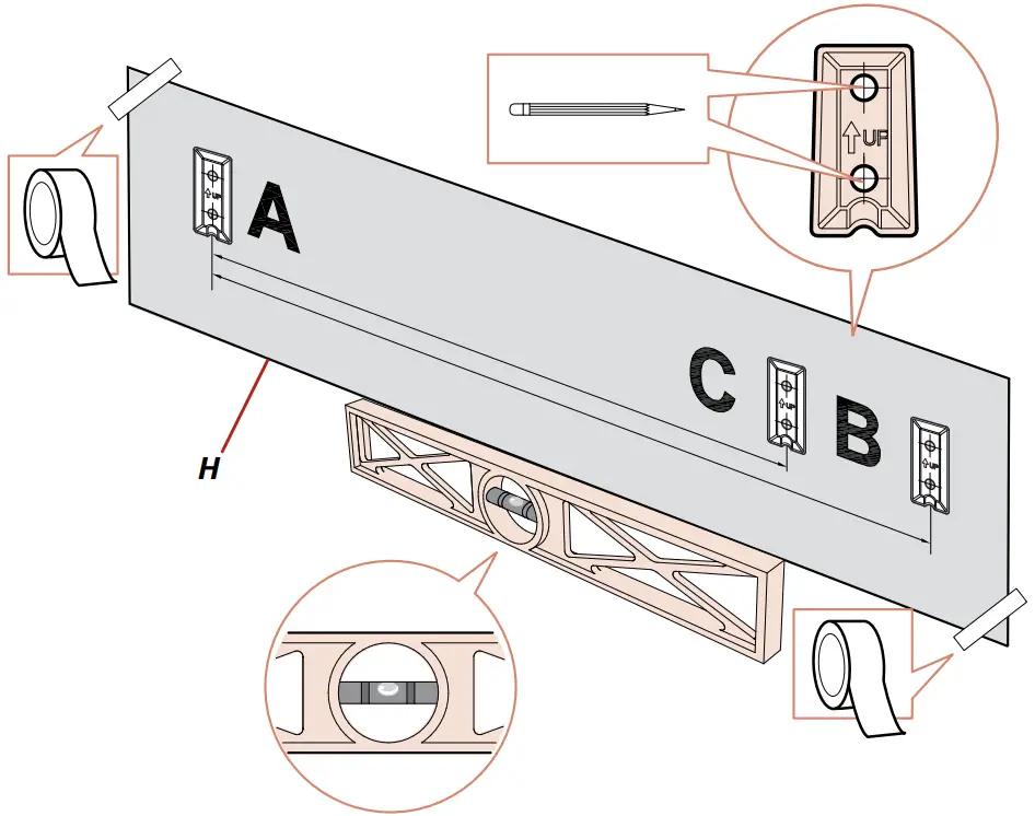 PfISTER BTB DA2C Polished Chrome Deckard 24 Inch Towel Bar - fig 2