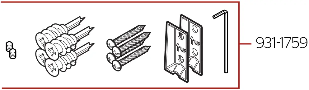 PfISTER BTB DA2C Polished Chrome Deckard 24 Inch Towel Bar - fig 9