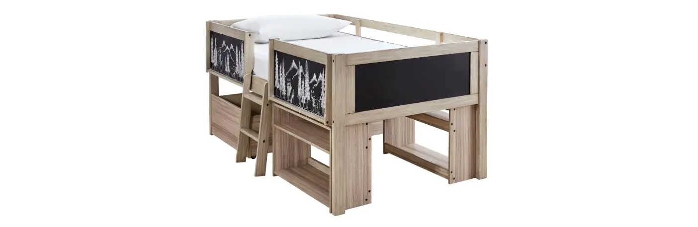 Ashley B081-62s Furniture Wrenalyn Twin Loft Bed Frame User Manual