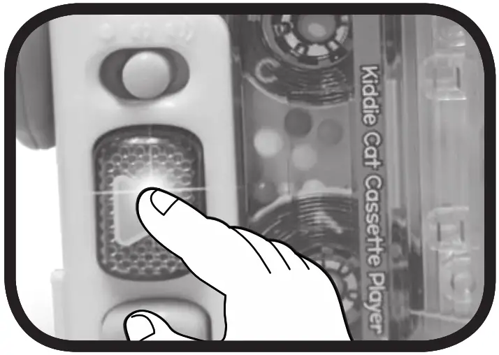 VTech 561000 Kiddie Cat Cassette Player - Figure 4