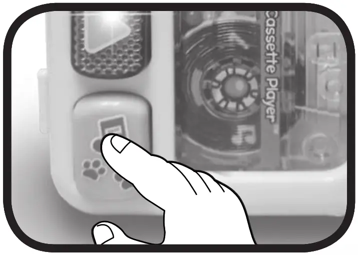 VTech 561000 Kiddie Cat Cassette Player - Figure 5