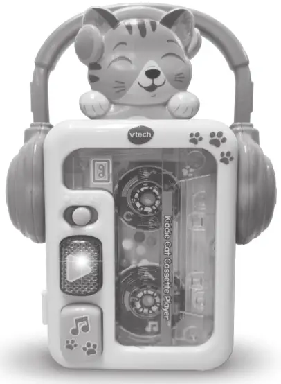VTech 561000 Kiddie Cat Cassette Player