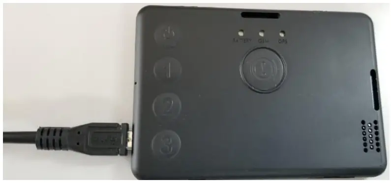 amber connect T210 Amber Guard Portable GPS Tracker - Charging