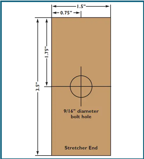 ROCKLER Heavy-Duty Cross Dowel and Bolt 01
