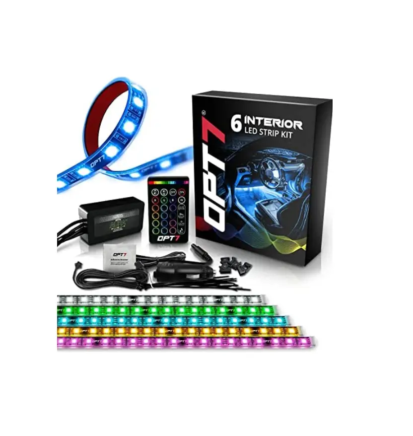 Opt7 Aura Led Single Row Interior Lighting Kit Installation Guide