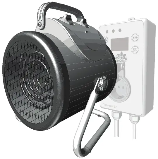 BioGreen PALMA 2.0 Palma Basic Electric Fan Heater