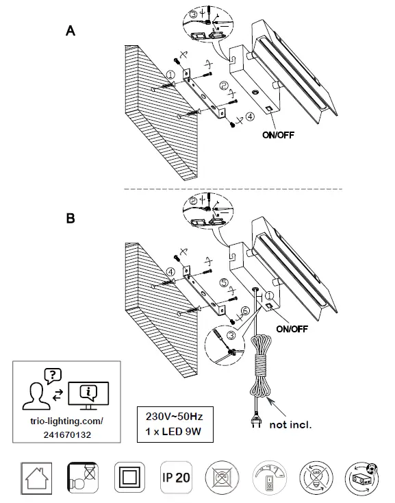 TRIO LIGHTING 241670132 Kerala 1