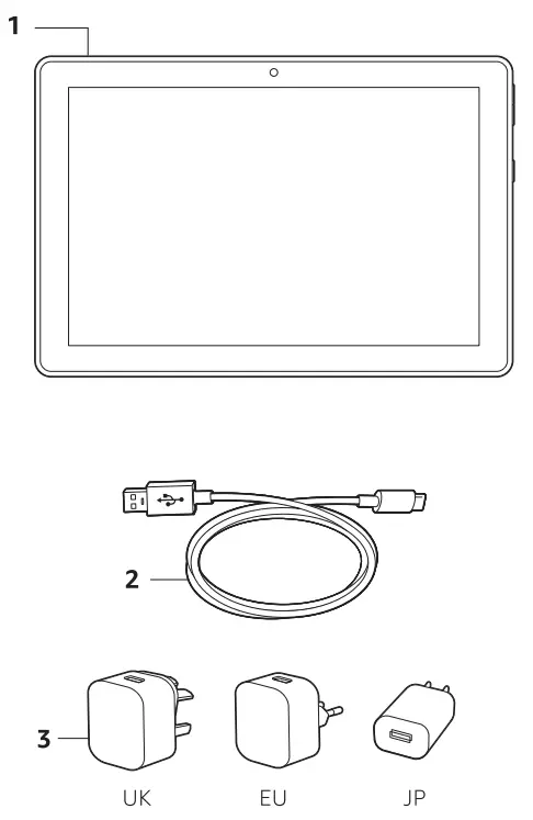Amazon AWS FireHD10 Gen11 Tablet - 1