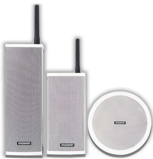 maxon-MDS-Series-Wireless-Radio-Speakers-PRODUCT
