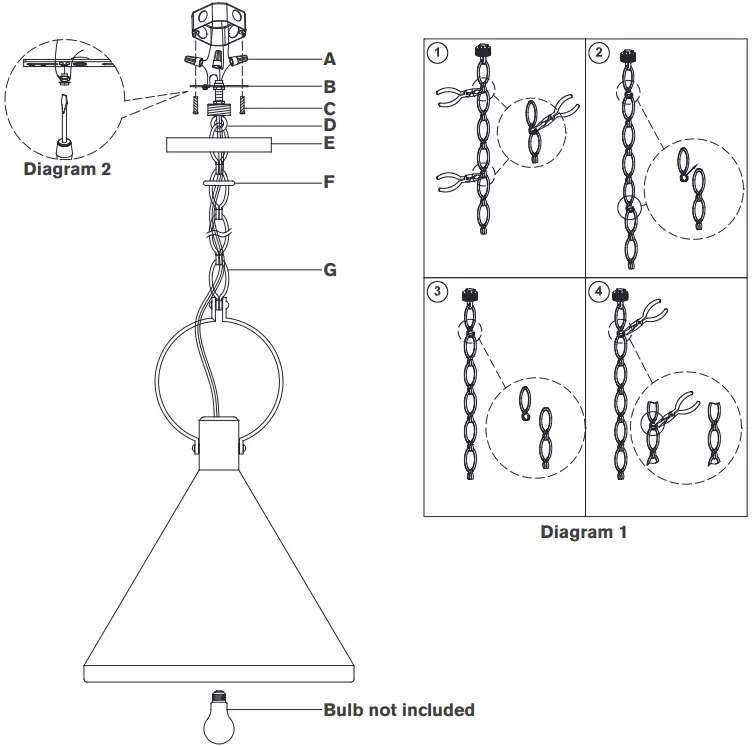VISUAL COMFORT 5362 Limoges Pendant Light - Figure 1
