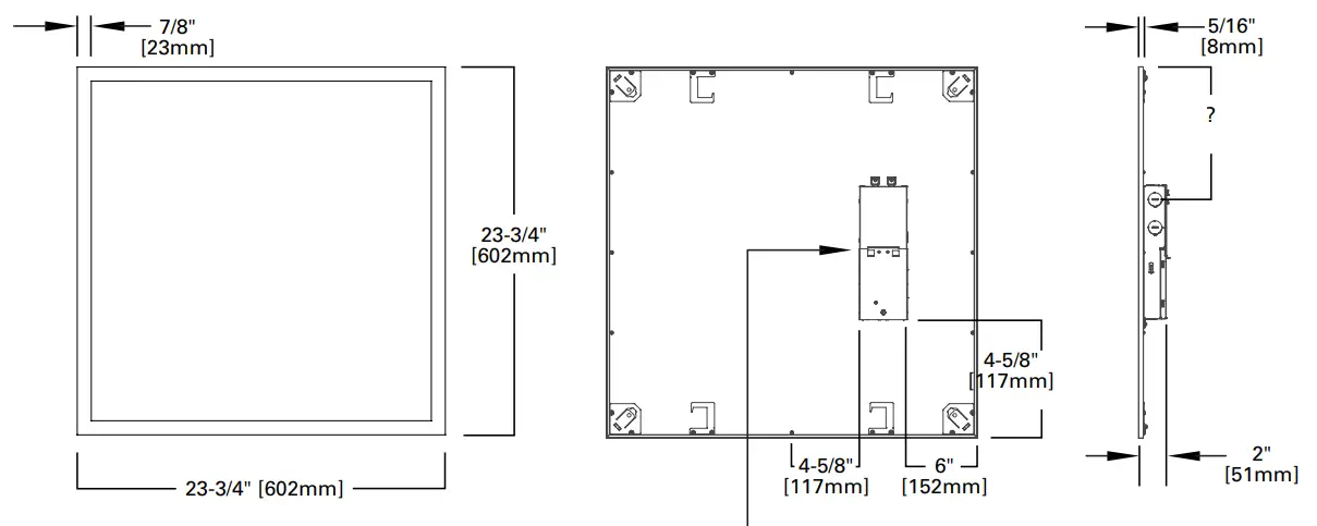 COOPER-Lighting-Solutions-Metalux-22FP-LED-Recessed-Flat-Panel-FIG-1