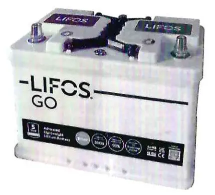 Lifos Go 68ah Lithium Phosphate Battery User Manual