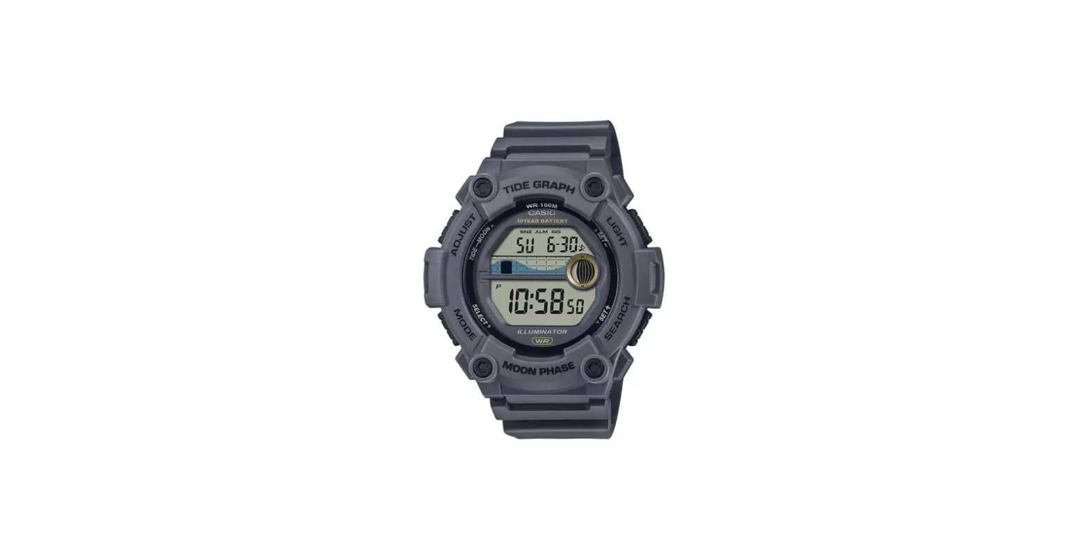 Casio 9600315 Men's Grey Digital Resin Strap Watch User Guide Casio 9600315 Men's Grey Digital Resin Strap Watch User Guide