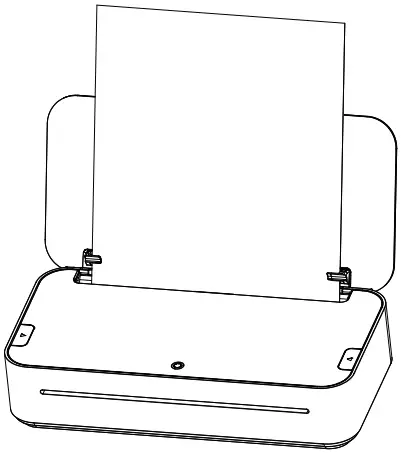 HPRT GT1 Thermal Transfer Printer - Putting in the paper
