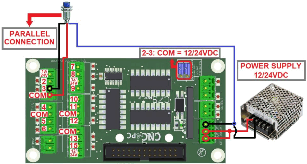 CNC4PC C79 Open Collector Expansion Board - DIAGRAM SENSORS