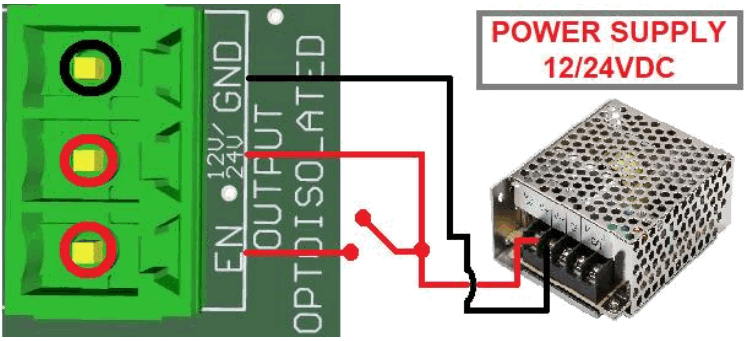 CNC4PC C79 Open Collector Expansion Board - Enable pin