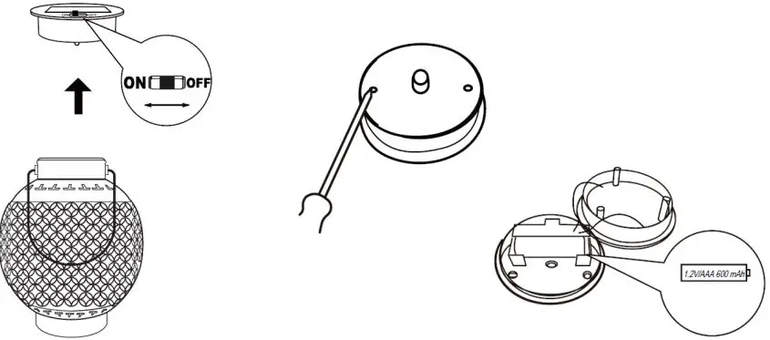 LANDI 59869.01 Solar Orient Lantern-fig2