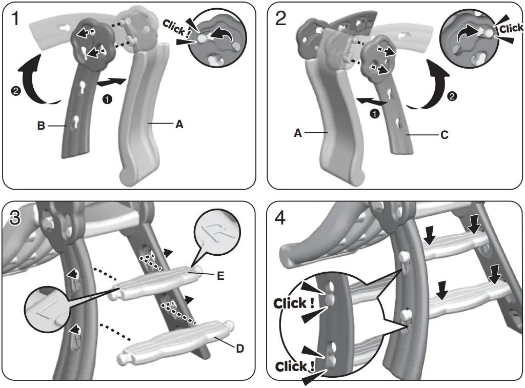 Grow n up Qwikfold Fun Slide - ASSEMBLY