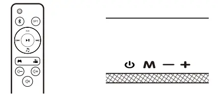 KMOUK KM-HSB001 Soundbar - stop 1