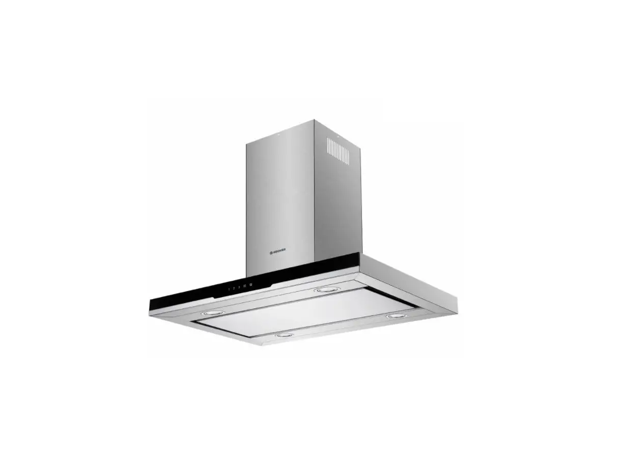 Hoover Hdsvi985b 90cm Island Cooker Hood User Manual