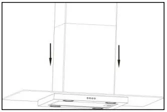 Hoover HDSVI985B 90cm Island Cooker Hood User Manual - If you are going to be using the hood in extraction mode