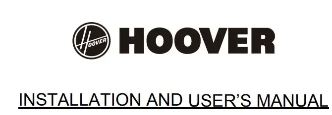 Hoover HDSVI985B 90cm Island Cooker Hood User Manual