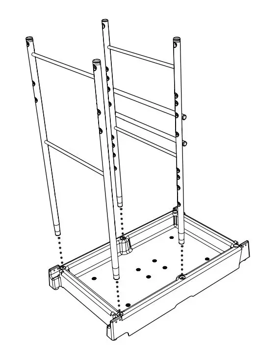 Numatic SM-1705 Cleaning Trolley Installation Guide - Installation 1