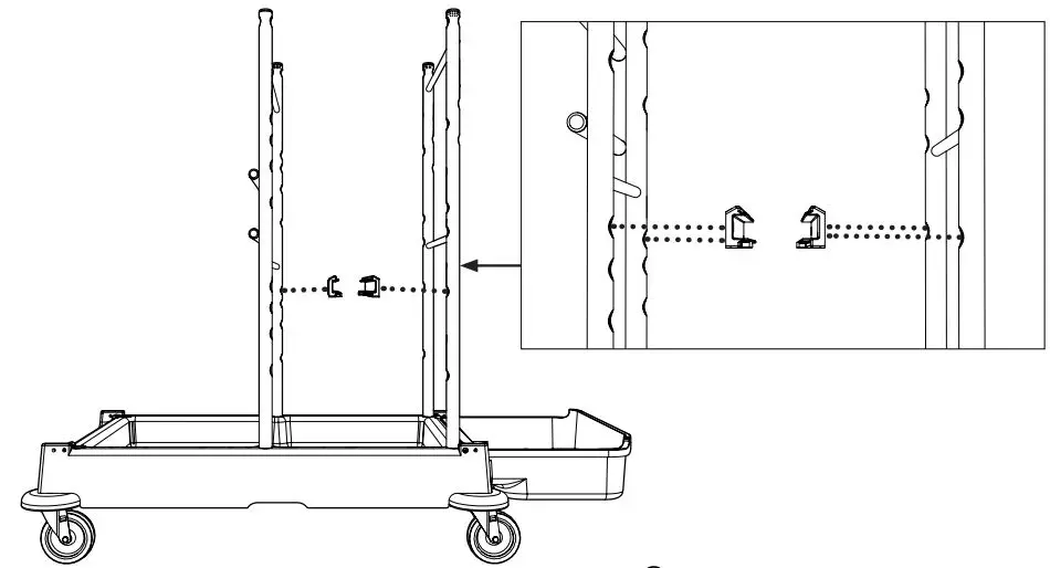 Numatic SM-1705 Cleaning Trolley Installation Guide - ServoMatic SM-1705