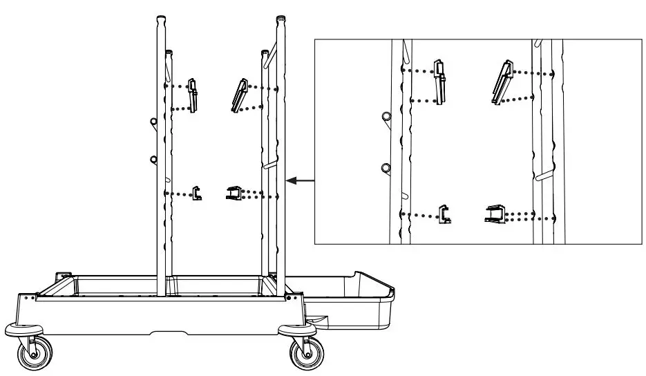 Numatic SM-1705 Cleaning Trolley Installation Guide - ServoMatic SM-1706