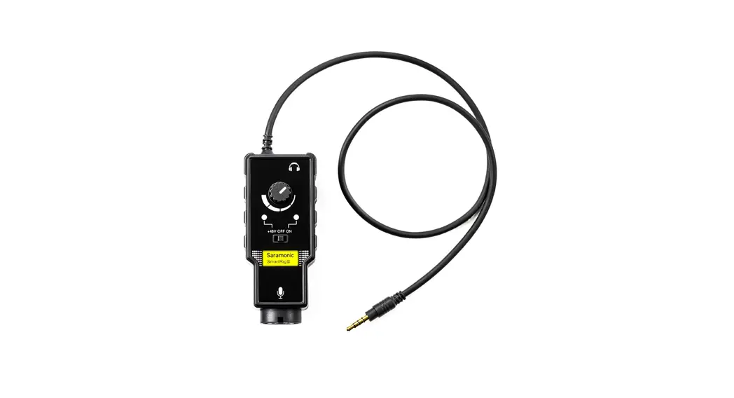 Saramonic Smartrig Ii Pre Universal Microphone Compatible With Smartphones Guita Interface Adapter User Manual
