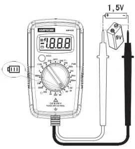 AMPROBE Digital Multimeter AM-420 -Test
