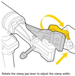 TOPEAK TW030 PrepStand eUP Workstand for Electric Bike - ATTACH THE BIKE
