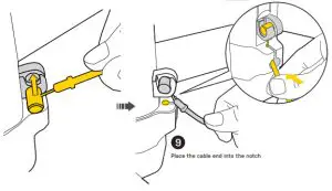TOPEAK TW030 PrepStand eUP Workstand for Electric Bike - CABLE ASSEMBLY