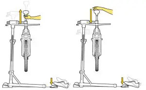 TOPEAK TW030 PrepStand eUP Workstand for Electric Bike - LIFT or LOWER