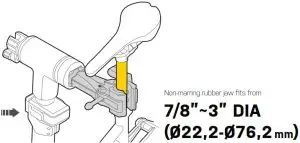 TOPEAK TW030 PrepStand eUP Workstand for Electric Bike - Non-marring rubber