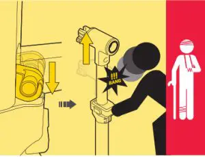 TOPEAK TW030 PrepStand eUP Workstand for Electric Bike - WARNING 2