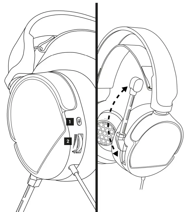 STEALTH 117971 Shadow V Gaming Headset -figure 2