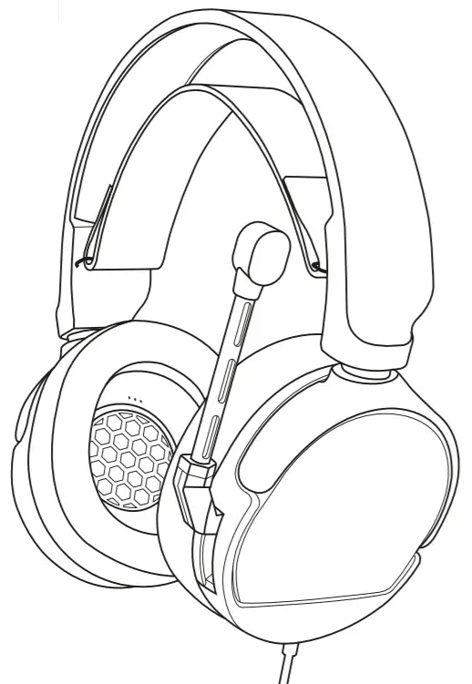 STEALTH 117971 Shadow V Gaming Headset -figure 4