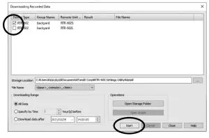 T D RTR500BW RTR-600 Temperature Data Logger - Recorded Date