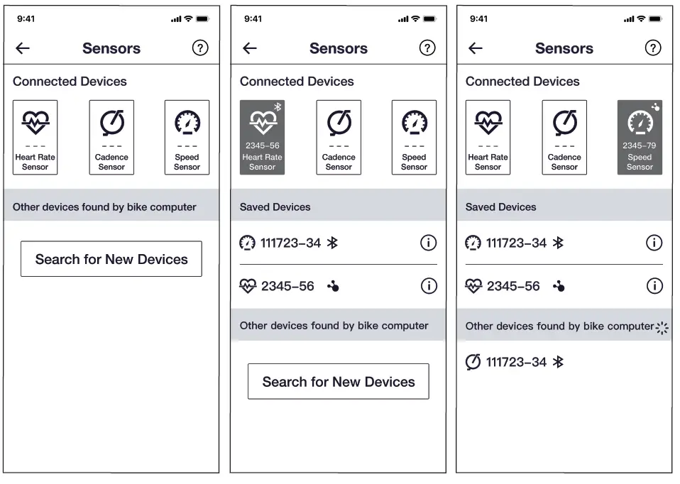 Connecting new sensors