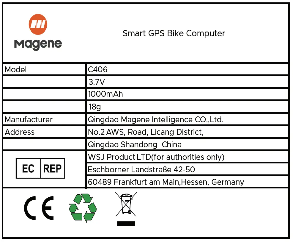 Smart GPS Bike Computer
