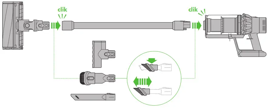dyson Vacuum Cleaner - ASSEMBLY