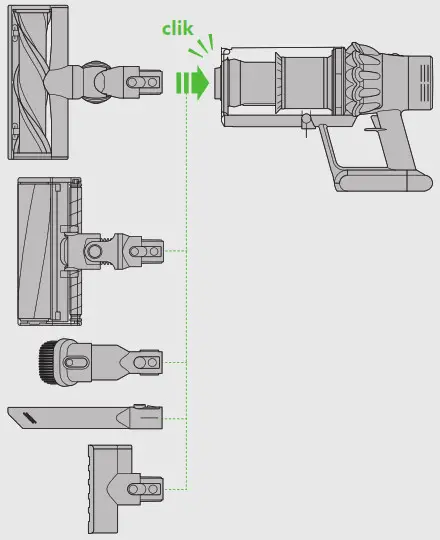 dyson Vacuum Cleaner - Lights during use 3