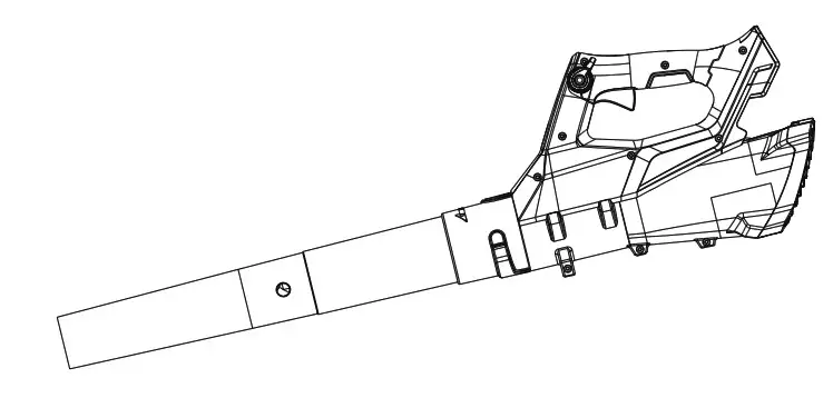 greenworks BLF341 Blower